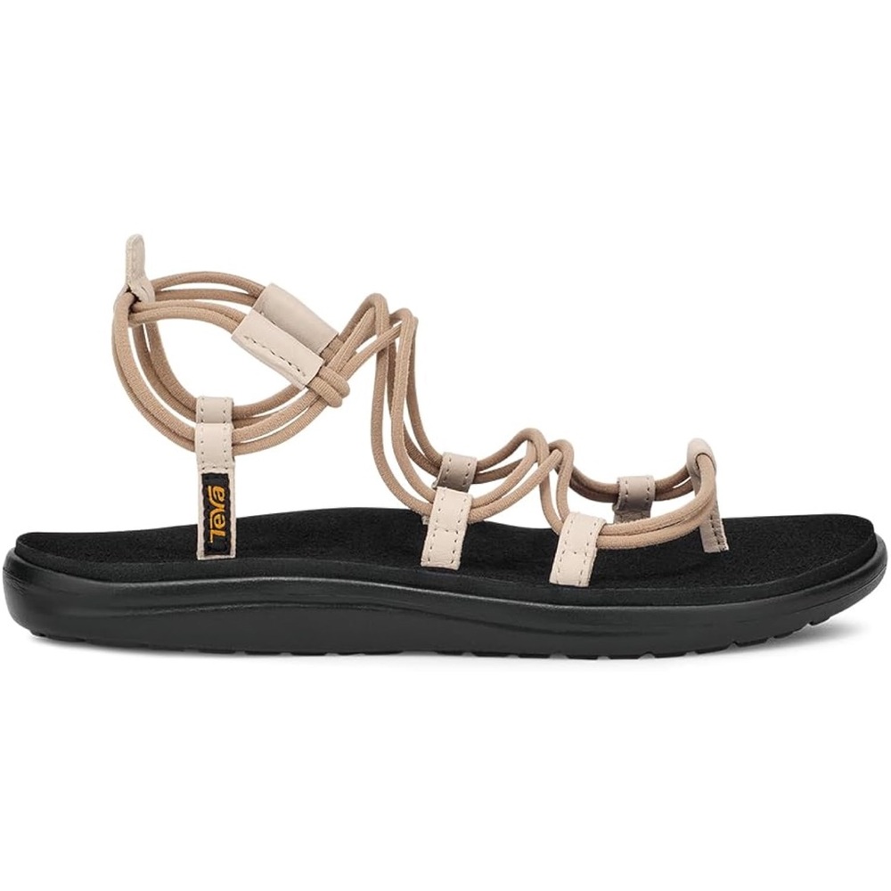 NWT! Teva Women's Black and Tan Sandals